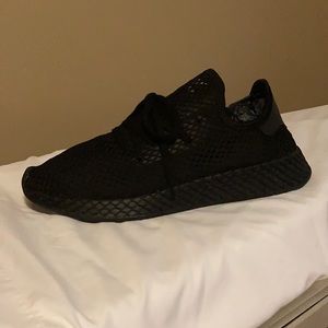 Men’s  Black Adidas  PW Tennis HU Sneakers